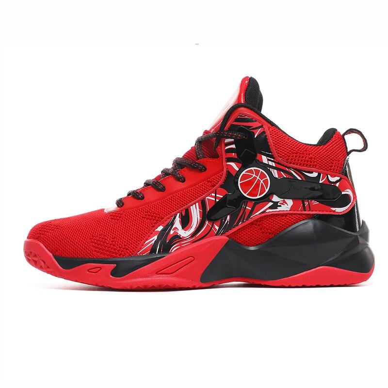 Sneakers Men Basketball Shoes Breathable Non-Slip Outdoor Sports Shoes Gym Training Athletic High Top Basketball Sneakers Women - Flash Shop Store