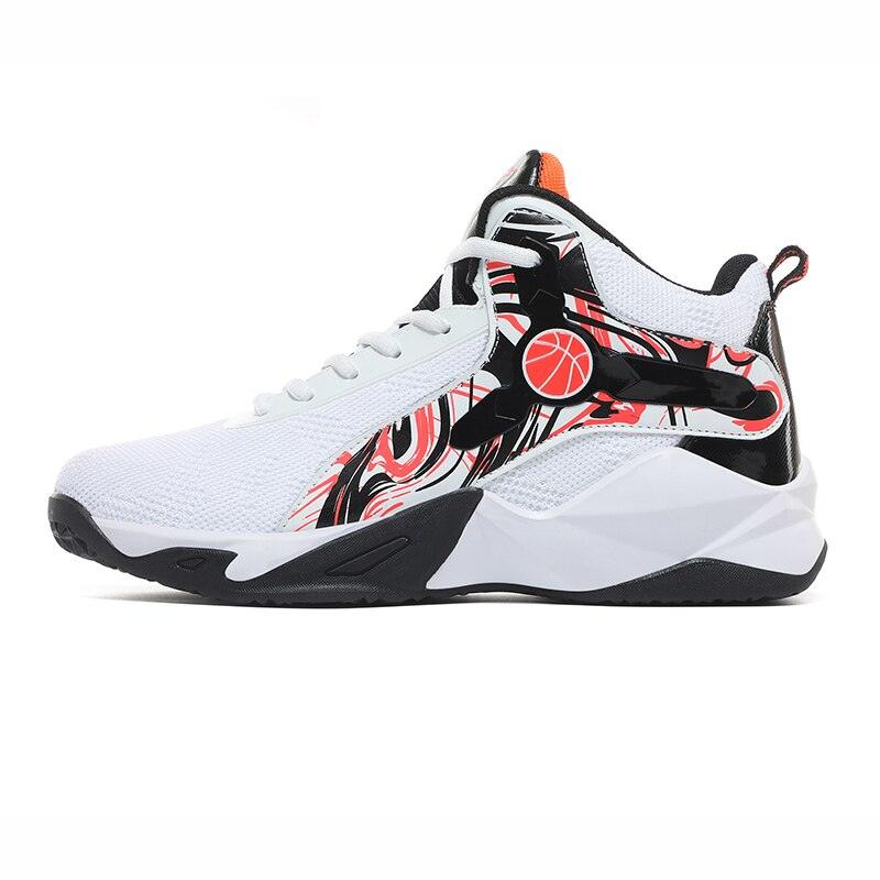 Sneakers Men Basketball Shoes Breathable Non-Slip Outdoor Sports Shoes Gym Training Athletic High Top Basketball Sneakers Women - Flash Shop Store