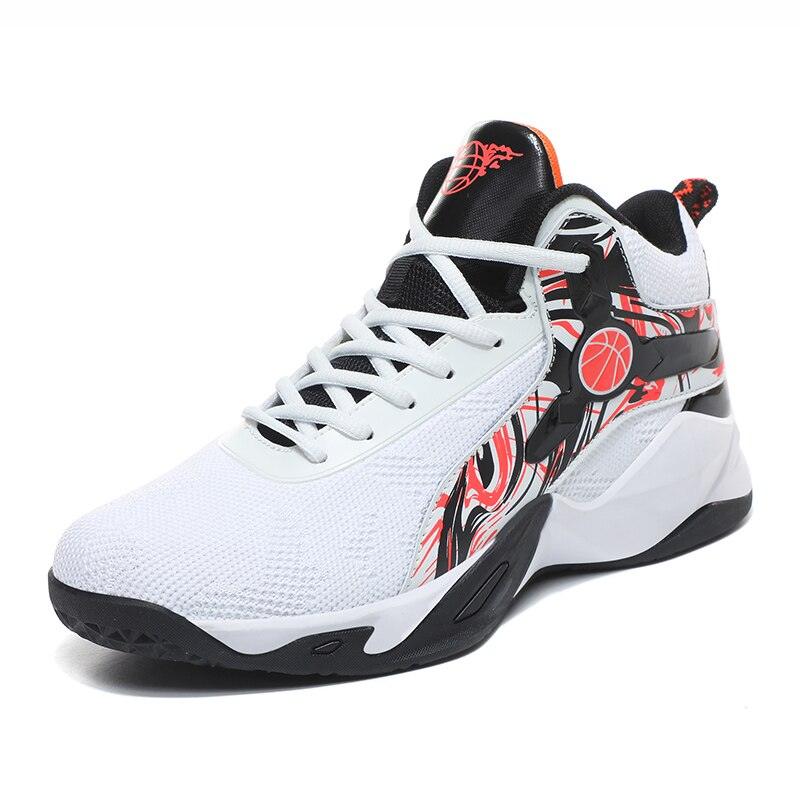 Sneakers Men Basketball Shoes Breathable Non-Slip Outdoor Sports Shoes Gym Training Athletic High Top Basketball Sneakers Women - Flash Shop Store